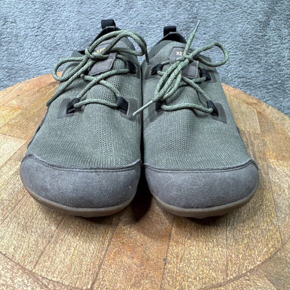 Women’s Xero Barefoot Shoes 9.5 Green Brown Oswego Knit Low Minimalist Flat Foot - Picture 4 of 8